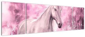 Obraz - Malowany koń (170x50 cm)