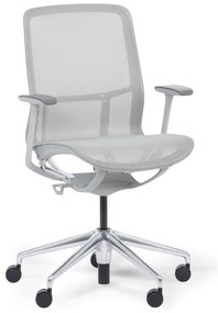 Krzesło biurowe ELVI, szary