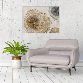 Obraz - Abstrakcja pnia (70x50 cm)
