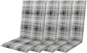 Doppler SPOT 7104 - zestaw 4 szt. poduszek na krzesło z wysokim oparciem