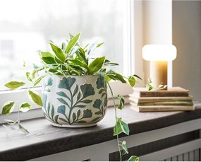 Ceramiczna ręcznie wykonana osłonka na doniczkę na zioła ø 22,5 cm – House Nordic