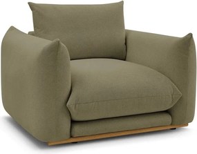 Jasnozielony fotel Ernest – Bobochic Paris