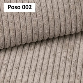 Narożnik wolnostojący CARL Lewy w tkaninie POSO 002