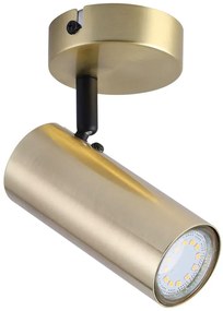 Kinkiet ścienny do wnętrza w stylu loft mosiądz - Z011-Kesprit