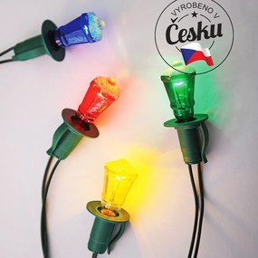Zestaw Lampion TV-12, 12 żarówek, kolorowy