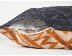 B.E.S. Petrovice Flanelowa pościel Etnic Terra,140 x 200 cm, 70 x 90 cm