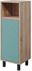 Szafka Midi miętowa zieleń 30x28x87.2 agasta