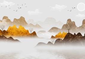 Fototapeta - Marmurowe wzgórza (196x136 cm)