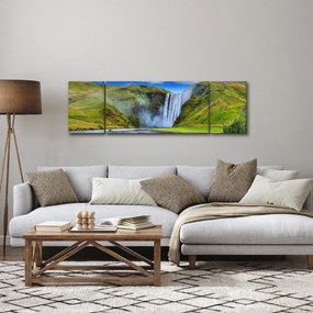 Obraz - Wodospad Seljalandsfoss (170x50 cm)