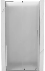 Mexen Velar L drzwi prysznicowe rozsuwane 110 cm, szron, chrom  - 871-110-003-31-01