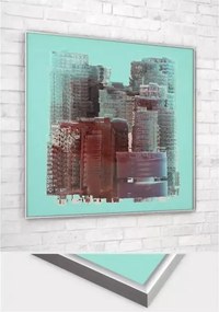 Grafika matowa Metropolis w aluminiowej oprawie