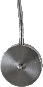 Nowoczesna lampa ścienna stalowa z diodami LED - Eva