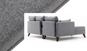 Sofa narożna Bella Narożnik Lewy 2 Szary