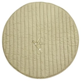 Zielono-kremowa mata do zabawy dla dzieci Bamboo Leaf – Lorena Canals