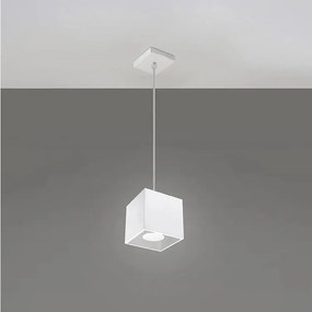Lampa wisząca QUAD 1 biała