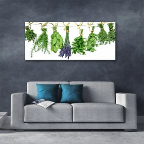 Obraz canvas na ścianę Płatki Ziół i Kwiatów