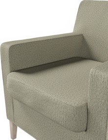 Pokrowiec na fotel Karlstad kolor beżowy tkanina strukturalna