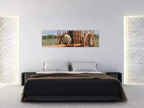 Obraz - Przyczepka (170x50 cm)
