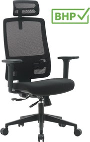 Krzesło do biura i home office Popstar Mesh Lux HR, zgodne z normą BHP