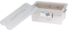 Storage Solutions Pojemnik plastikowy do przechowywania z wkładem 9 l, 35 x 23 x 17 cm