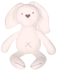 Wypchany królik Hop 35 cm, biały