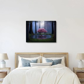 Obraz na szkle - Magiczna noc (70x50 cm)
