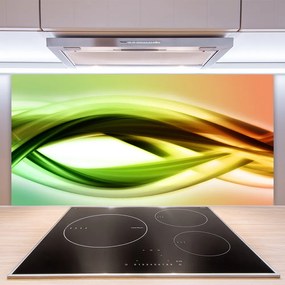 Panel Szklany do Kuchni Nowoczesny Wzór Geometryczny