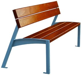 Ławka parkowa Ambra 3X 150 cm - 84 kolory