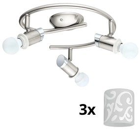 Eglo - LED reflektor MY CHOICE 3xE14/4W/230V chrom/biały