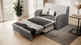 Sofa rozkładana z funkcją spania ARIO jasnoszara ELTAP