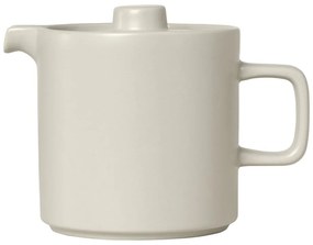 Biały ceramiczny dzbanek do herbaty Blomus Pilar, 1 l