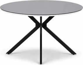 Stół Noir Elegance czarne szkło MDF lakierowany – nowoczesny, minimalistyczny, czarna stal