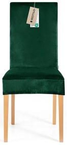 Zielony elastyczny pokrowiec na krzesło 48 cm Sento – Restilo