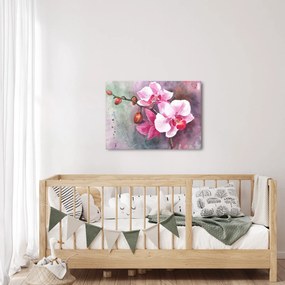 Obraz - Orchidee, akwarela (70x50 cm)