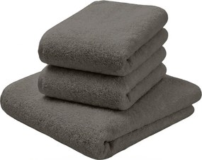 Ręcznik kąpielowy NORIELLE 70x140 cm ciemnoszary, 100% bawełna