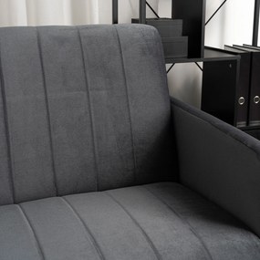 Zestaw Dwuosobowa Sofa PORTO i Fotel Wypoczynkowy PORTO Szary do Salonu Nowoczesny