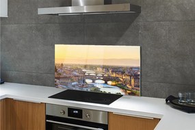 Panel Szklany Poranna Panorama Włoch