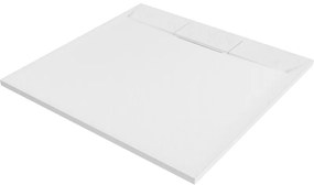 Mexen Otto brodzik kwadratowy SMC 70 x 70 cm, biały - 4N107070