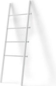 Biała drabina dekoracyjna z drewna topolowego Leana – Umbra