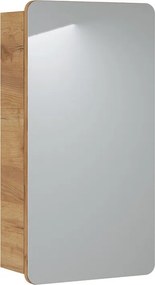 Szafka łazienkowa z lustrem jednodrzwiowa 40 cm, Aruba 842 FSC