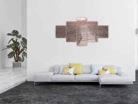 Obraz - Plaża żwirowa (125x70 cm)