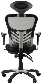 Fotel biurowy HG-0001H szary STEMA