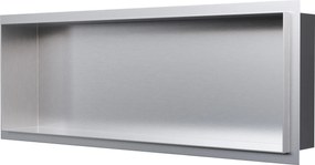 Półka wnękowa ścienna ze stali nierdzewnej NT206010X