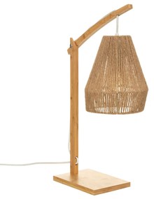 Lampa bambusowa stołowa PALM, 55 cm