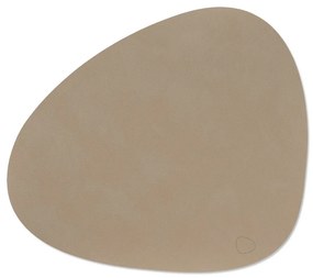 Mata stołowa ze skóry ekologicznej 37x44 cm Curve L Nupo – LIND DNA