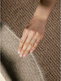 Beżowy wełniany okrągły dywan tkany ręcznie ø 200 cm Greenwich – Ted Baker