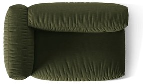 Zielony moduł sofy (lewostronny) Martina – Micadoni Home