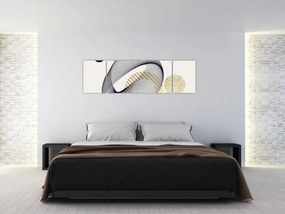 Obraz - Kształty geometryczne N⁰3 (170x50 cm)