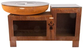 Grill na węgiel drzewny ø 102 cm Vulcano L − Remundi