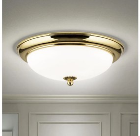 Orion - Lampa sufitowa EMPIRA 2xE27/40W/230V śr. 35,5 cm złota